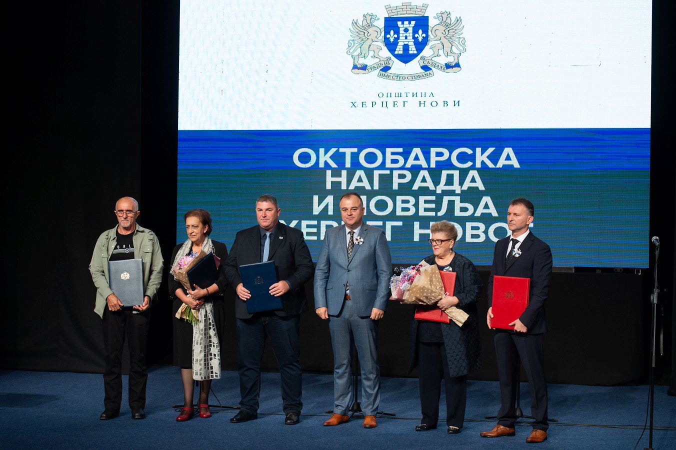 Novomeščanka Branka Bukovec naziv častne občanke partnerskega mesta Herceg Novi ter drugi prejemniki