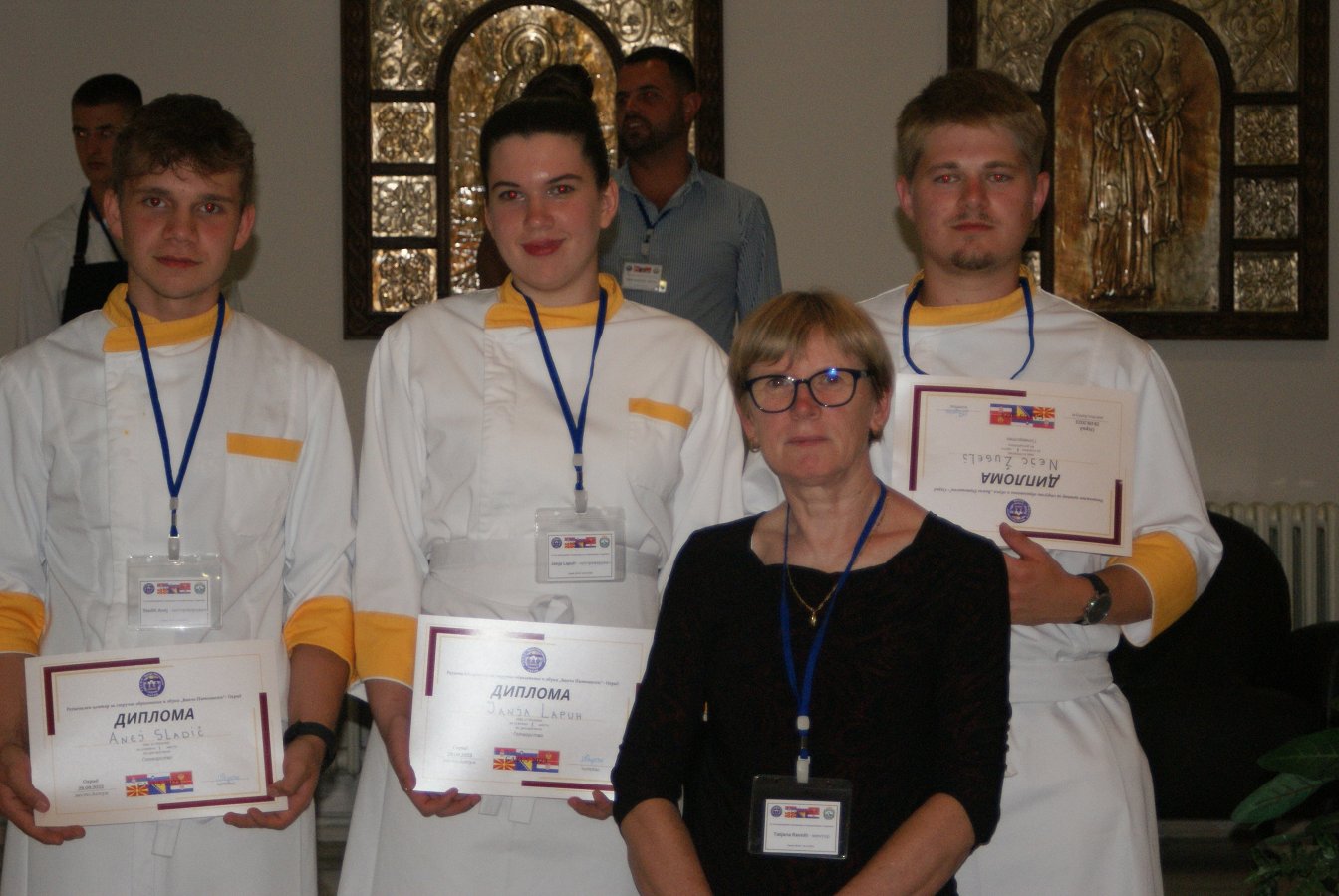 prejemniki priznanja na tekmovanjih v kuharstvu