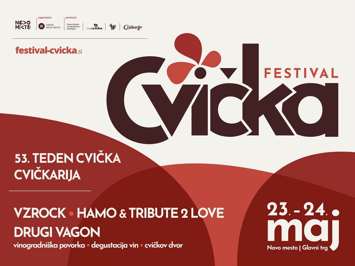 plakat za festival cvička