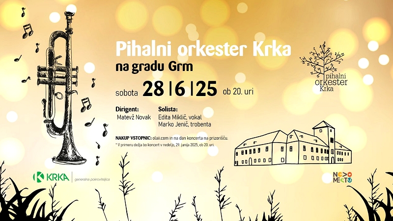 KONCERT NA GRADU GRM 2025 plakat