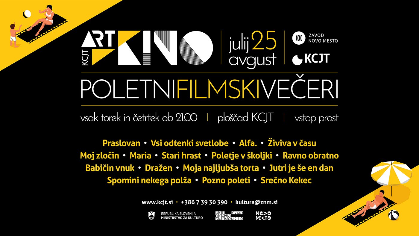 Poletni filmski večeri grafika
