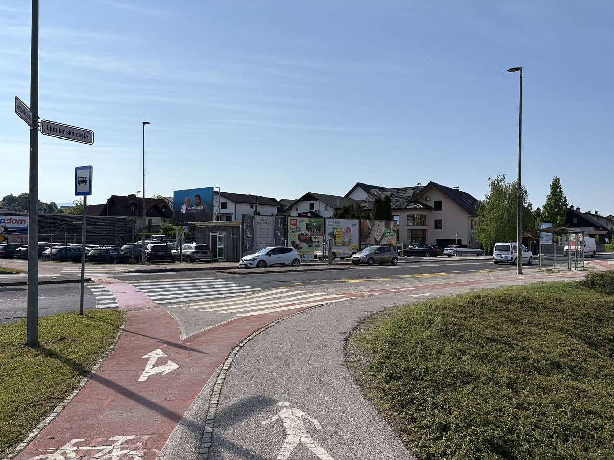 Viadukt Bezgavec Nova postajališča za primestni avtobus na relaciji Ljubljana – Novo mesto