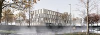 Vizualizacija Regionalnega središča za zaščito, reševanje in pomoč Novo mesto