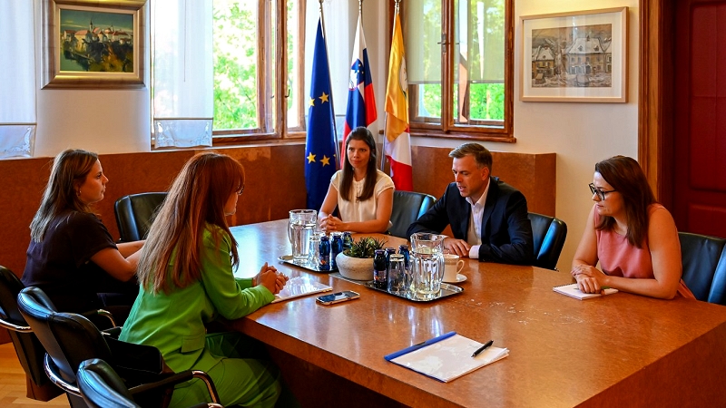 srečanje Župan z ministrico Katič o nujnosti učinkovite kazenske zakonodaje