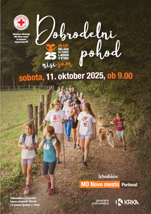 plakat za pohod
