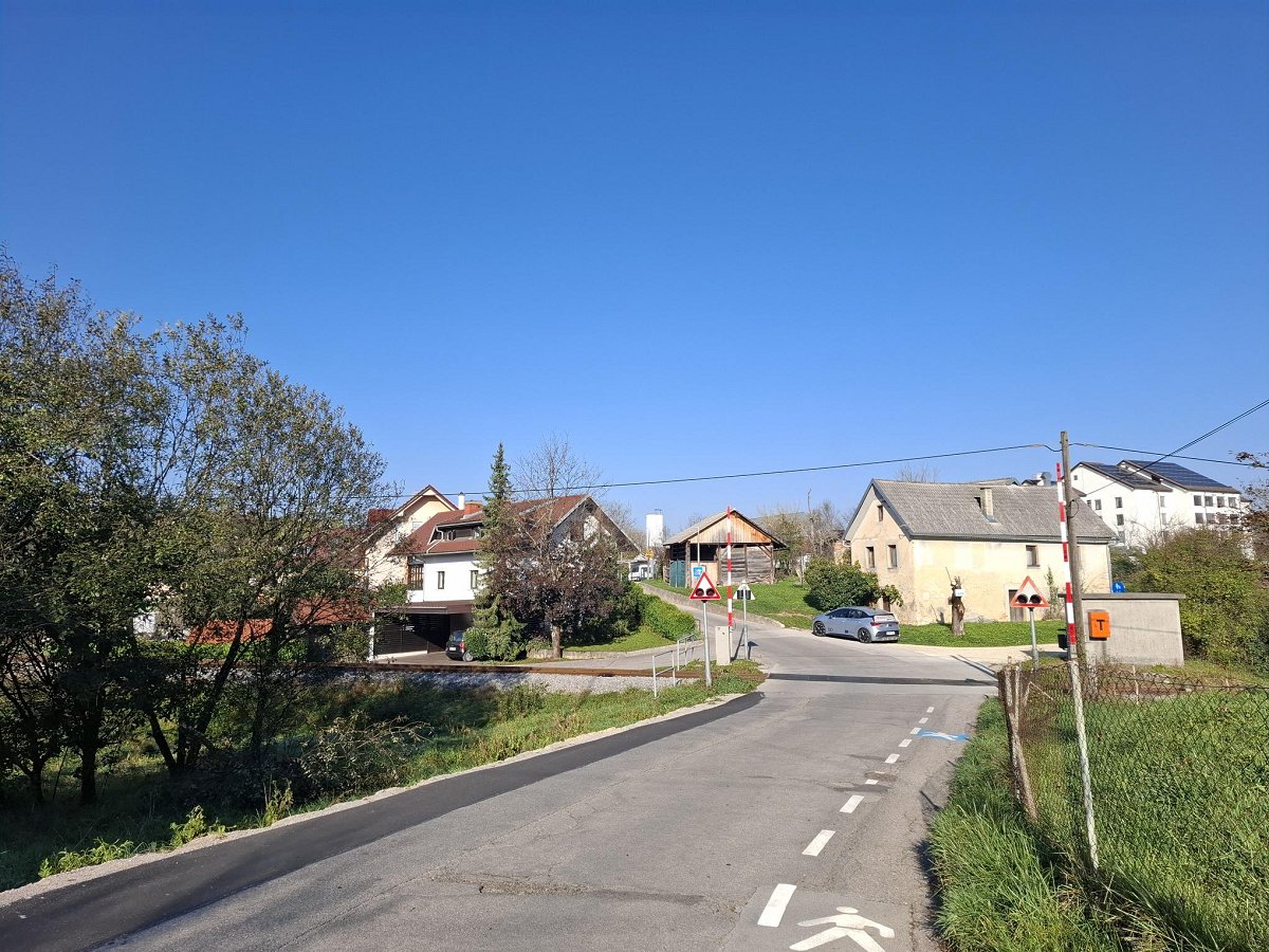 označena pešpot