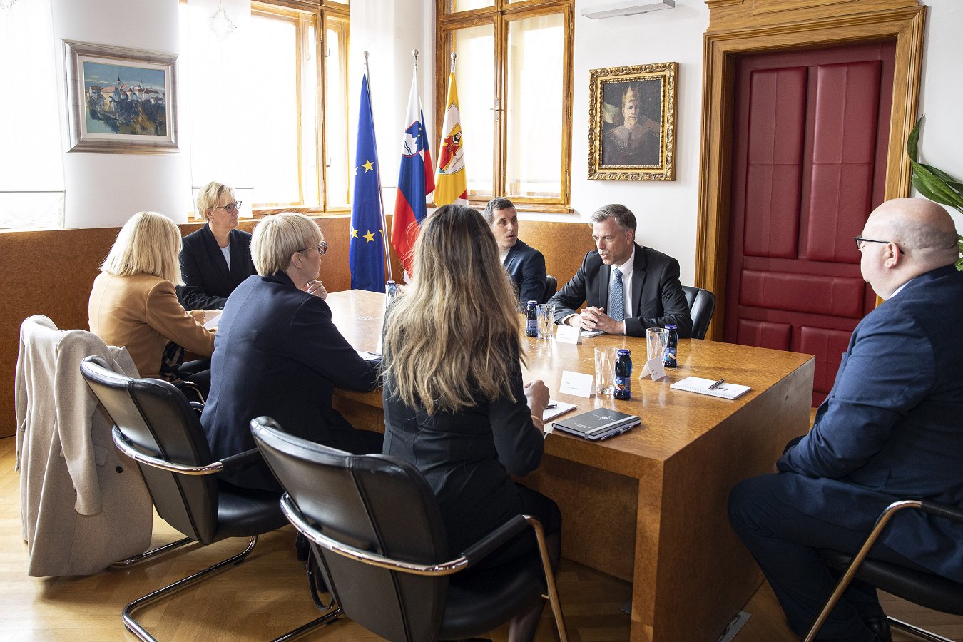 pogovor s predsednico Republike Slovenije Župan o nujnosti korenitih sprememb tudi s predsednico države