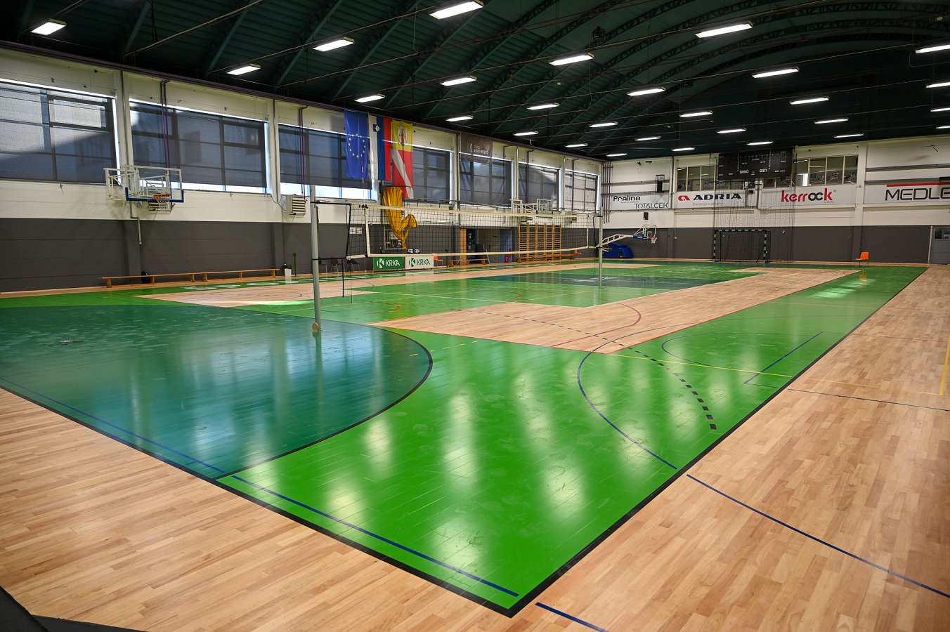 dvorana marof Športna dvorana Marof po prenovi znova odpira vrata