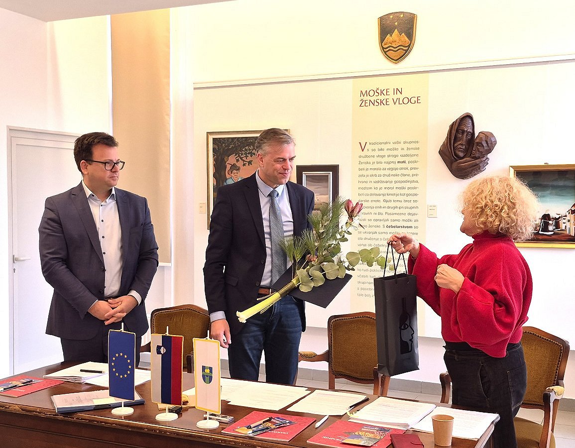 Županova predaja predsedovanja Skupnosti občin Slovenije