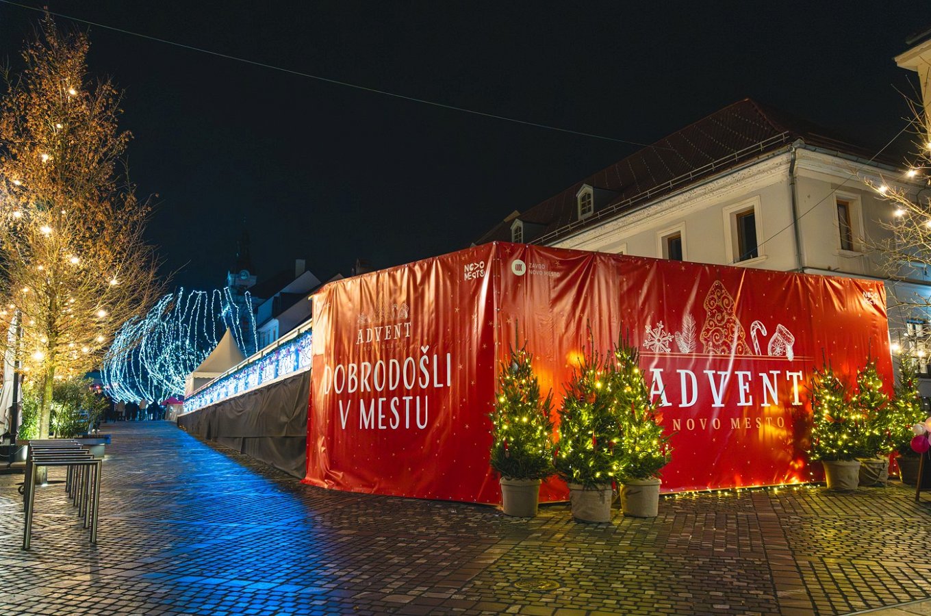 novo mesto - silvestrovo Skok v novo leto na Glavnem trgu