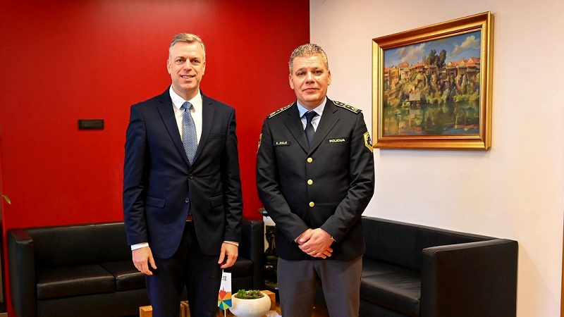 župan z novim direktorjem PU Novo mesto