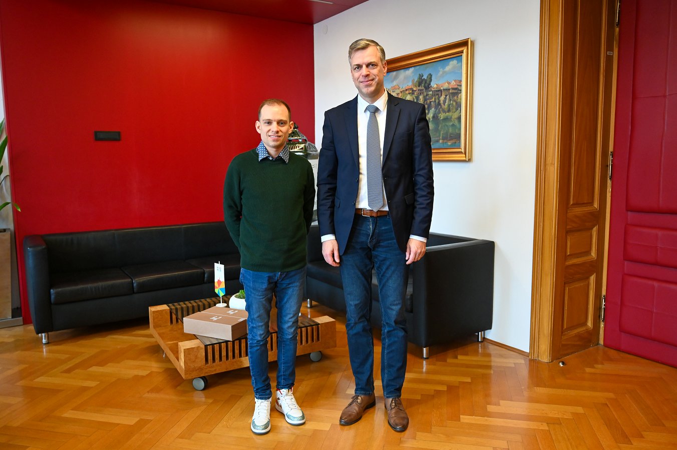  Sprejem aktualnega državnega prvaka v gorsko hitrostnem dirkanju 