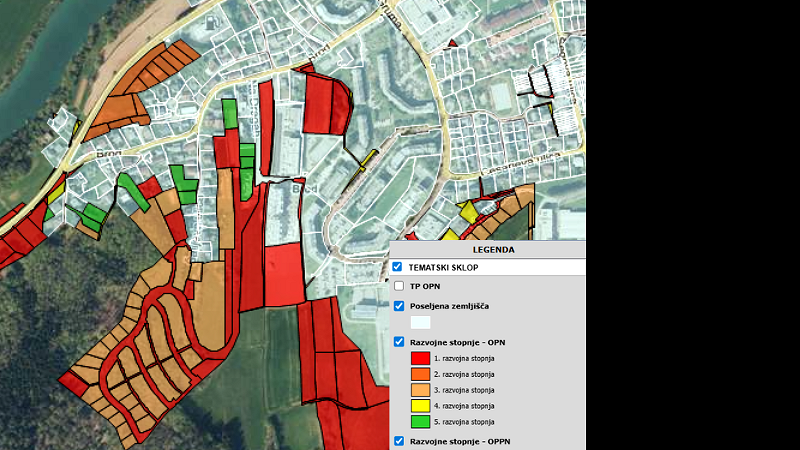 Javna razgrnitev predloga Evidence stavbnih zemljišč na območju Mestne občine Novo mesto