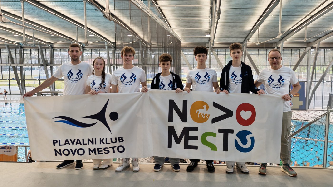  Plavalni klub Novo mesto z odličnimi nastopi na državnem prvenstvu 
