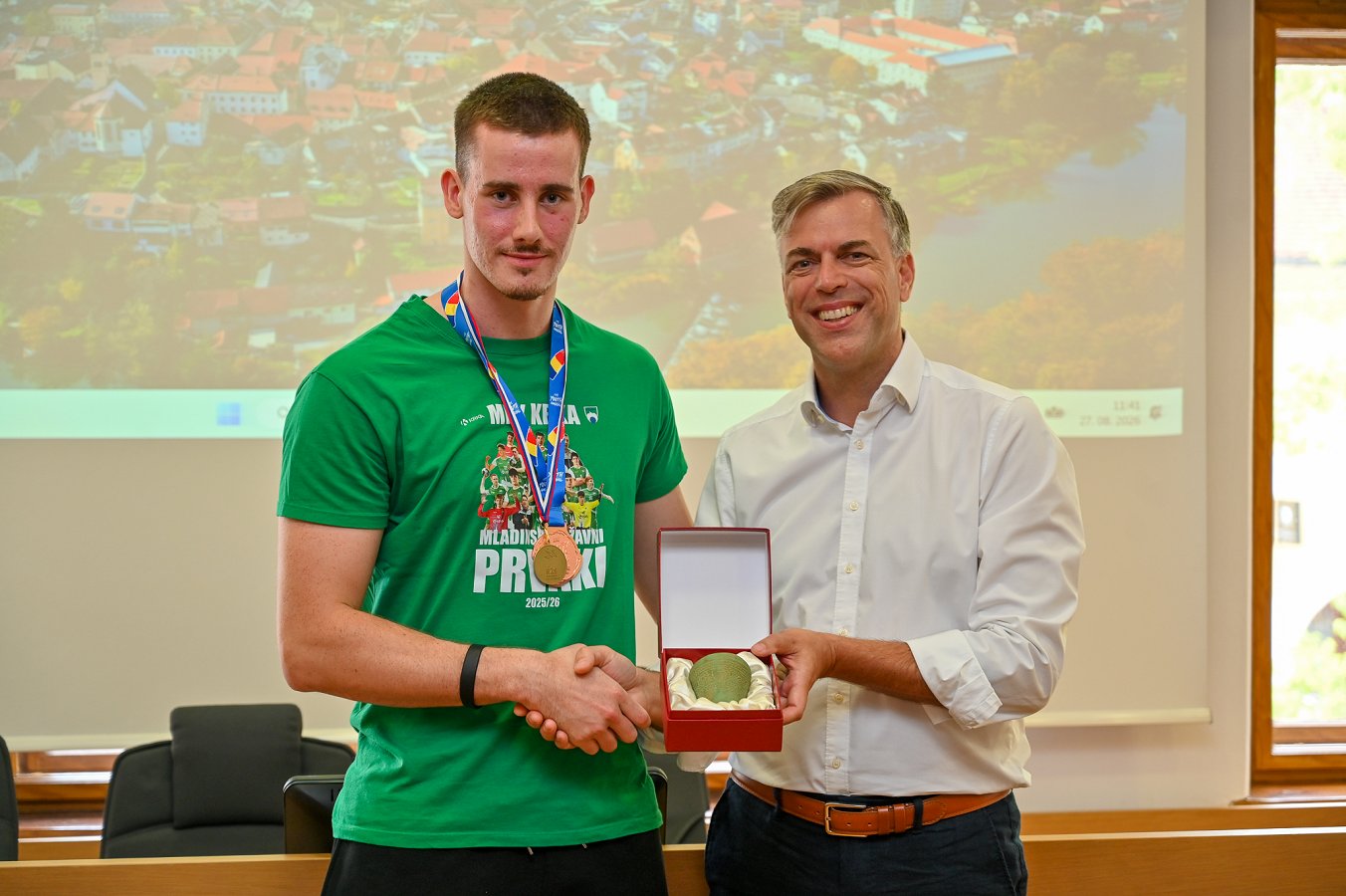 Jakob Ščuka, bronasta medalj na EP