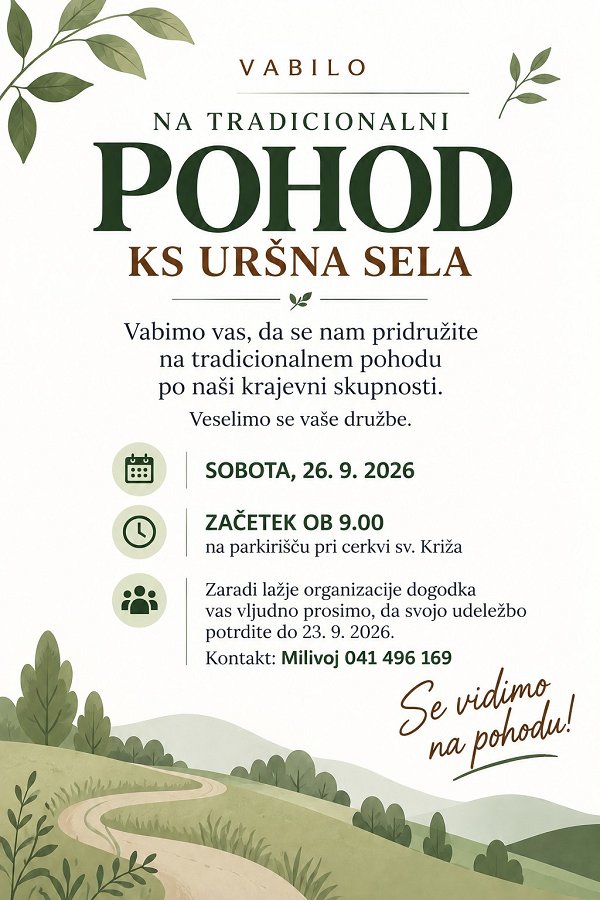 Vabilo na pohod
