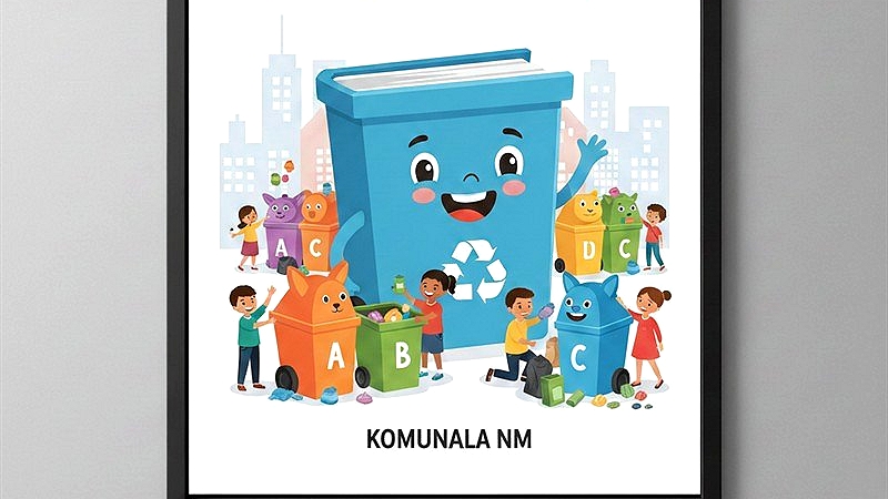 Kontejner Zbiralna akcija nevarnih odpadkov v Mestni občini Novo mesto