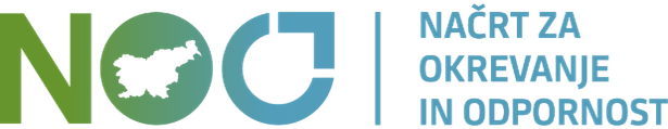 Logotip Načrt za okrevanje in odpornost