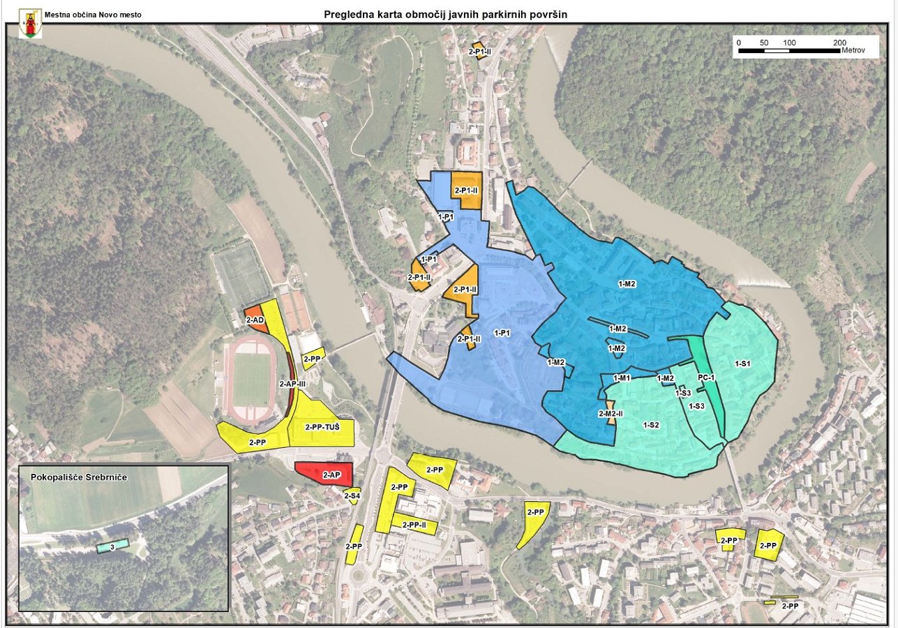 Pregledna karta parkirišč okt 2023