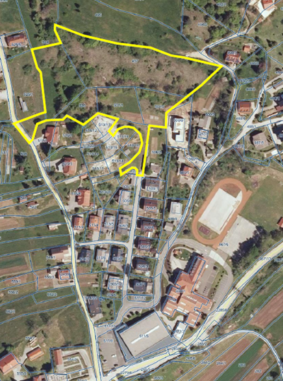 Označeno območje<br />
