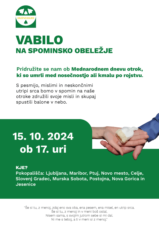 Vabilo na spominsko obeležje