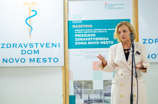 pozdravni nagovor - V.d. direktorica Zdravstvenega doma Novo mesto  Alenka Simonič 